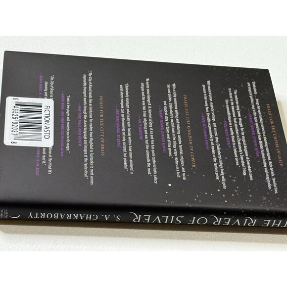 The River of Silver by S.A. Chakraborty | Fantasy Novel Hardcover Book - Picture 3 of 5